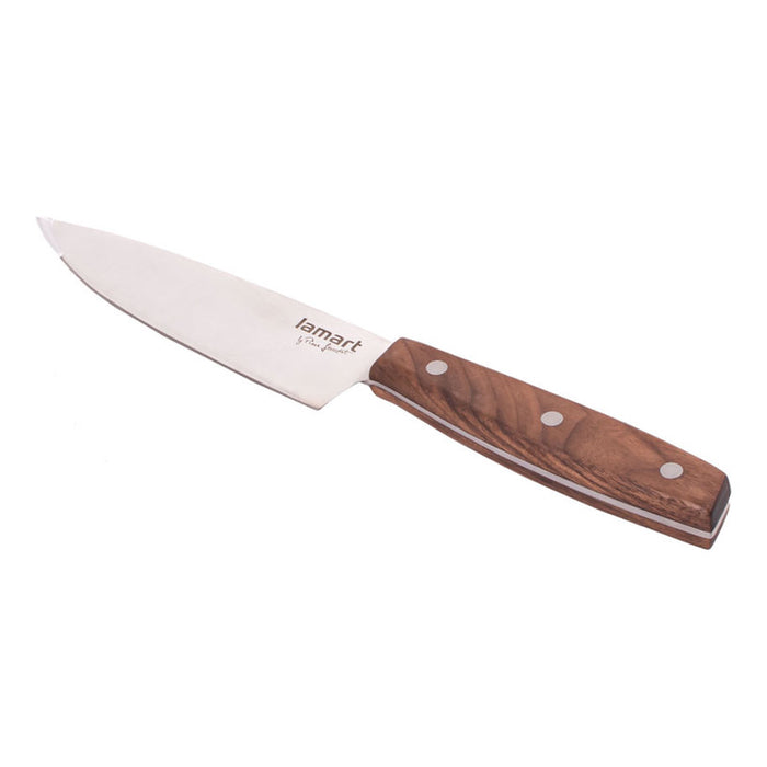 BAMBOO CUTTING BOARD + KNIFE LAMART LT2059