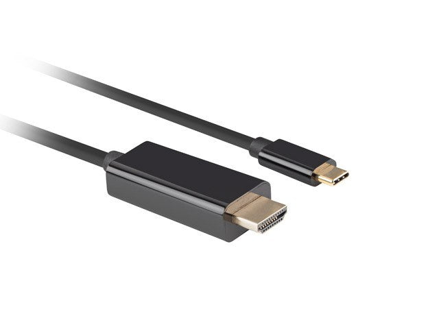 LANBERG CABLE USB-C(M)->HDMI(M) 1M 4K 60HZ BLACK