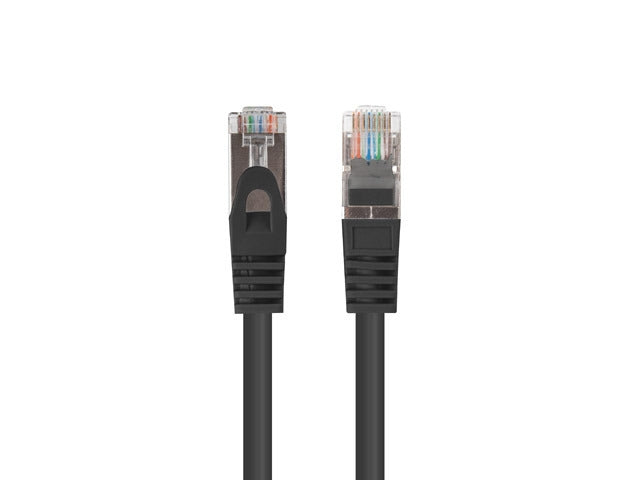 Lanberg patch cord CAT.6 FTP 1.5m, black, 10 pack