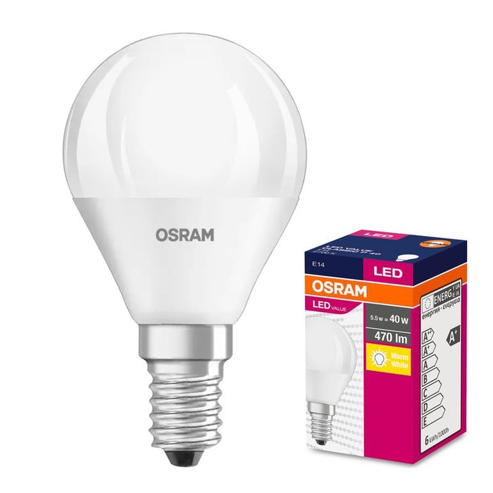 LED LAMP VALUE CLP40 470lm/827/ E14 LEDVANCE