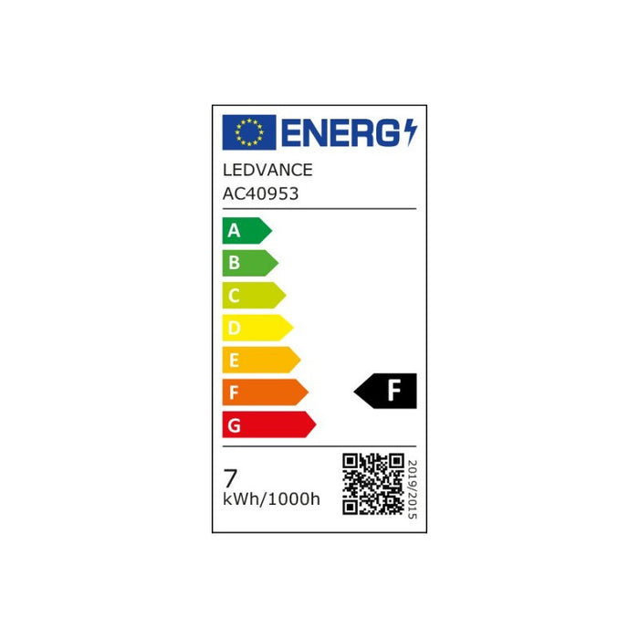 LED LAMP VALUE BLACK PLAST PAR16 80 36° /865 GU10 LEDVANCE