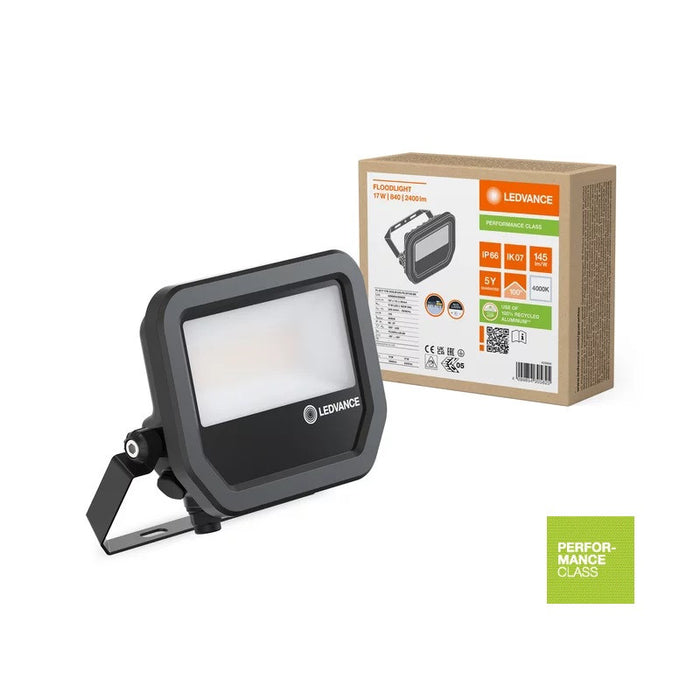 LED FLOODLIGHT 20 17W 2K4LM 840 PS SY100 BK LEDVANCE
