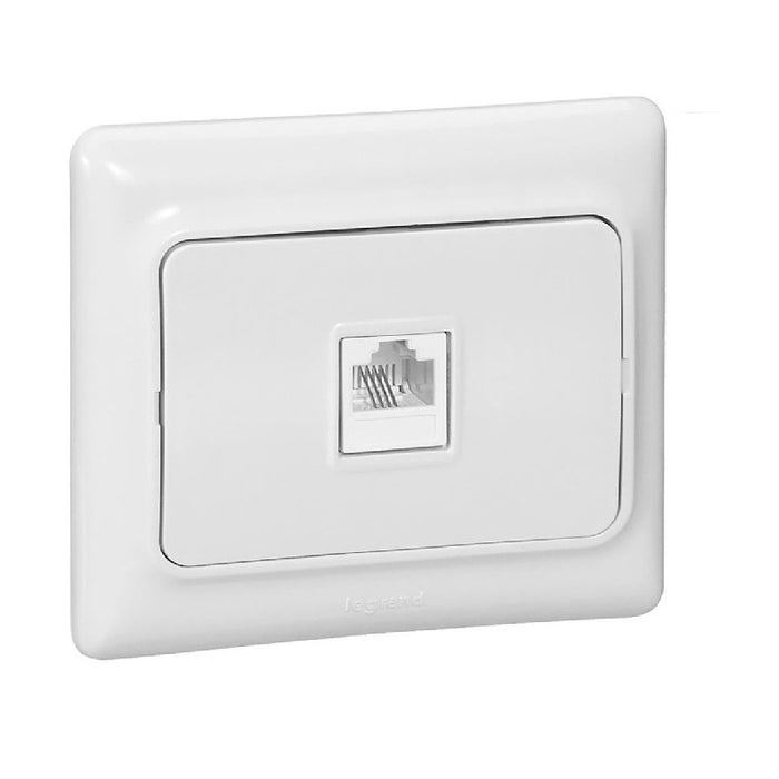 TELEPHONE SOCKET RJ11 KAPTIKA LEGRAND - WHITE