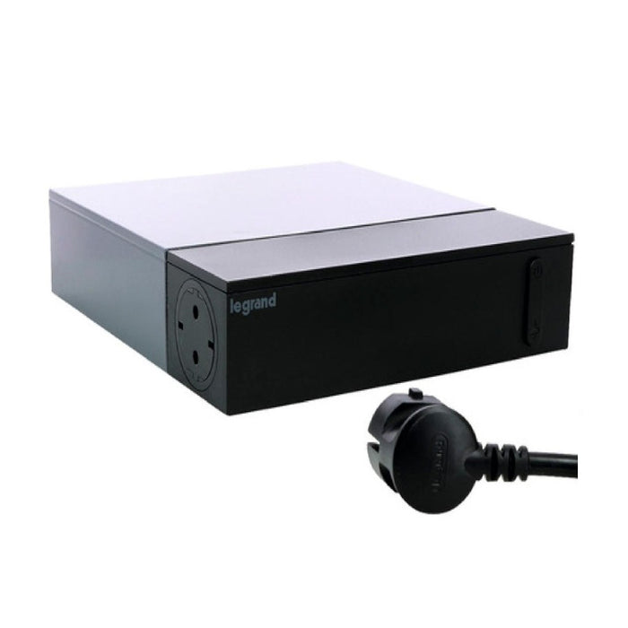 SPLITTER FOR TV AREA 4x2P+E and 4x2P LEGRAND - BLACK