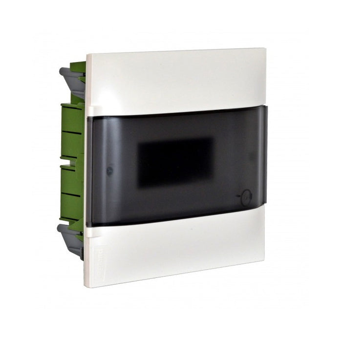 TWELVE-MODULE BOARD + PLASTERBOARD RAIL WITH LEGRAND SMOKE DOOR