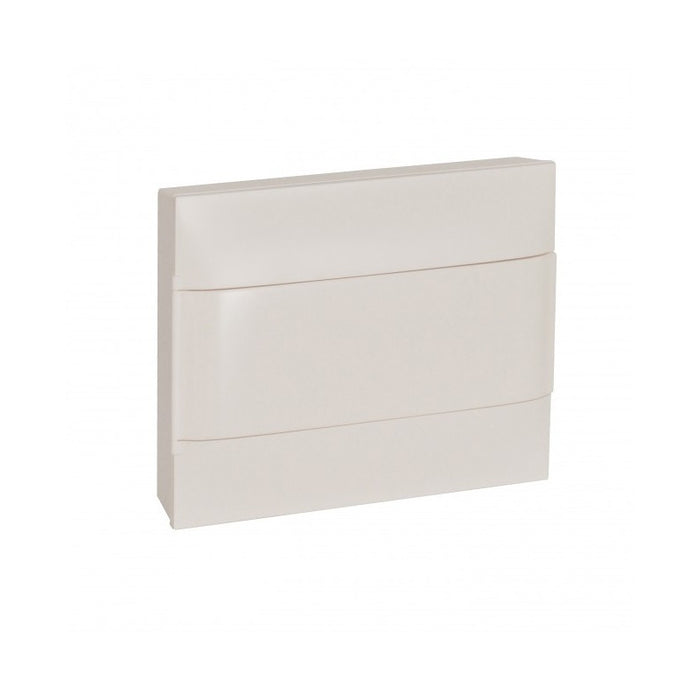 TWELVE MODULE BOARD + OUTDOOR MOUNTING BUS WITH WHITE LEGRAND DOOR