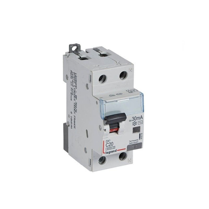 COMBINED FAULT CURRENT PROTECTION+DX3 1P+N 20A 30mA LEGRAND