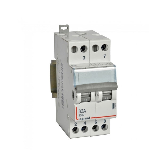 DOUBLE-MODE SWITCH WITH MIDDLE POINT LGR 412903 2P 32A 230V LEGRAND