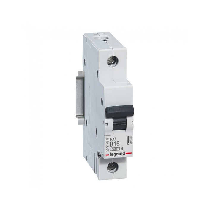 SINGLE POLE CIRCUIT BREAKER LGR 419136 RX-MCB 1P B 16A 6KA LEGRAND