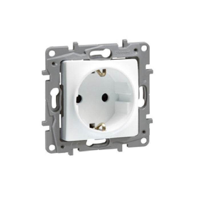 CONTACT SCHUKO 16A WITH CHILD PROTECTION NILOE LEGRAND - WHITE