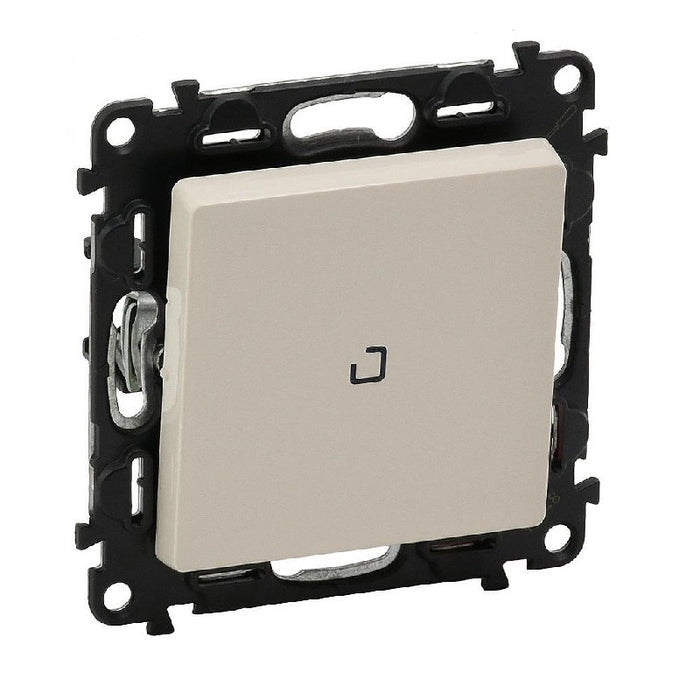 VALENA LIFE LEGRAND SINGLE-POLE KEY WITH LIGHT - CREAM