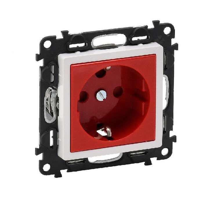 CONTACT SHUKO WITH TAMPER PROTECTION - RED