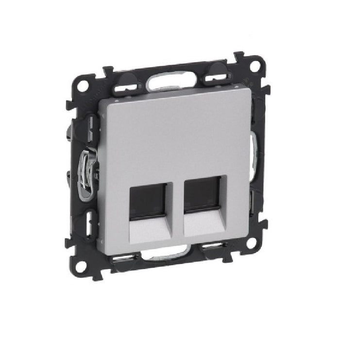 DOUBLE COMPUTER SOCKET RJ45 CAT 5E. UTP VALENA LIFE LEGRAND - CREAM