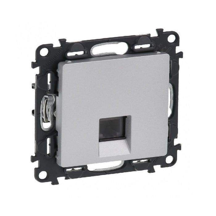 TELEPHONE SOCKET RJ 11 VALENA LIFE LEGRAND - ALUMINUM