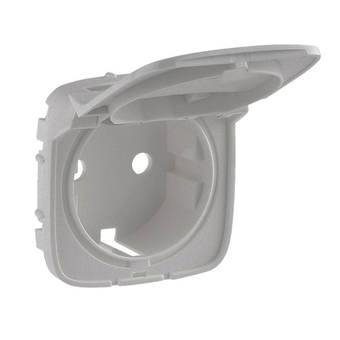 FACE PANEL FOR CONTACT SHUKO WITH CAP VALENA ALLURE LEGRAND - ALUMINUM