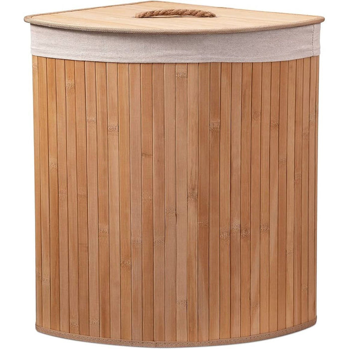 BAMBOO LAUNDRY BASKET 58 L LEROY