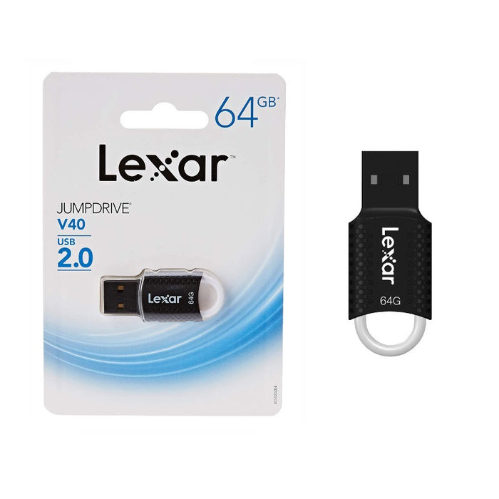 USB 2.0 64GB Jump Drive V40 LEXAR