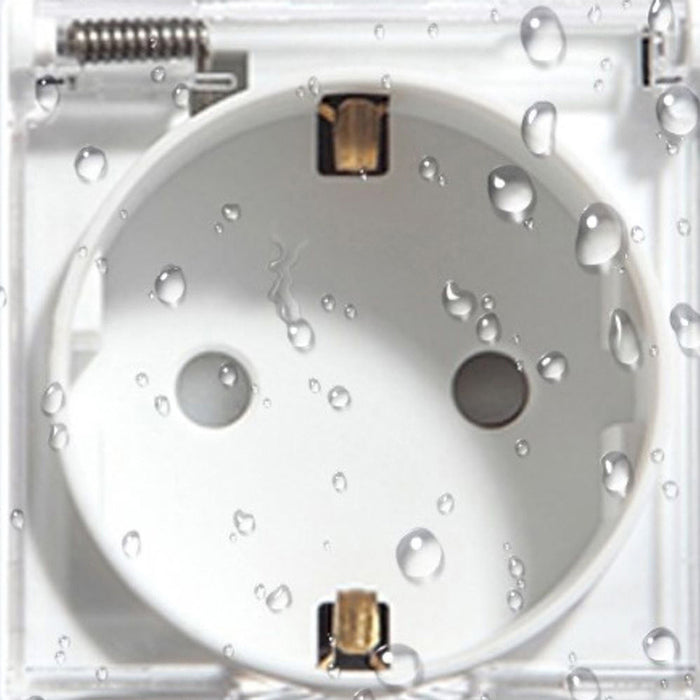 CONTACT SINGLE WITH COVER WHITE LUXON