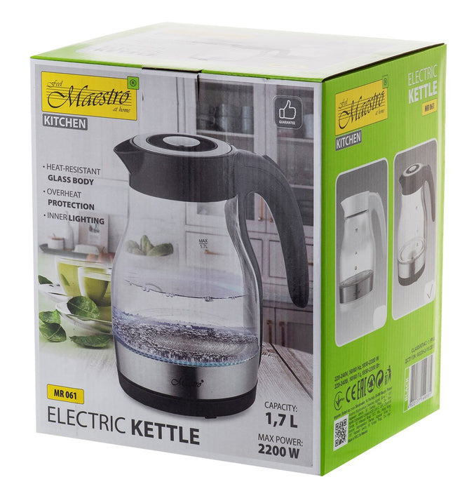 ELECTRIC KETTLE MAESTRO MR-061 BLACK