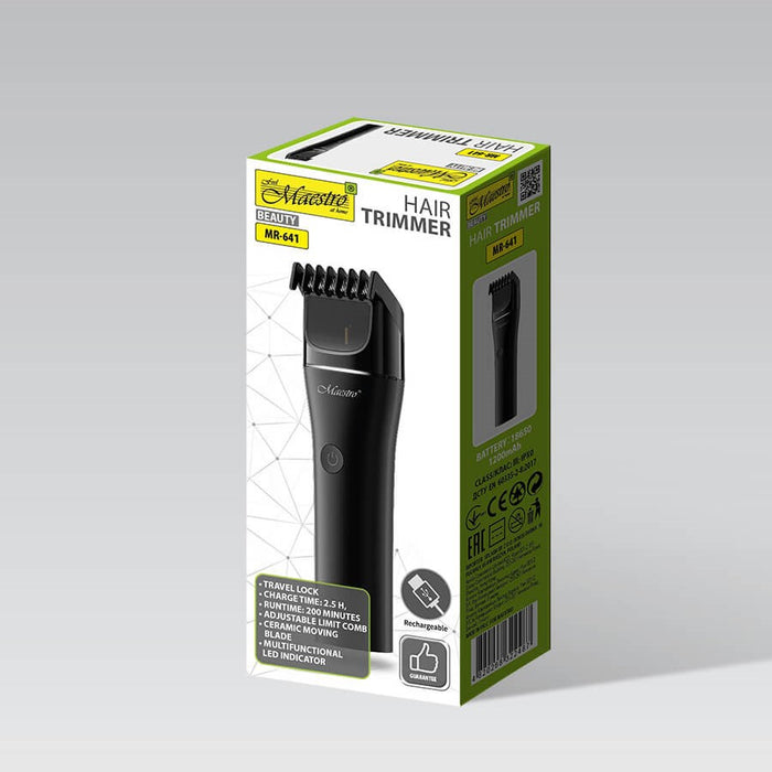 MAESTRO MR-641 USB hair trimmer