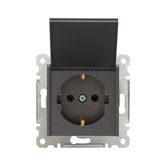 CONTACT SINGLE WITH COVER GRAPHITE MAKEL KAREA LINE