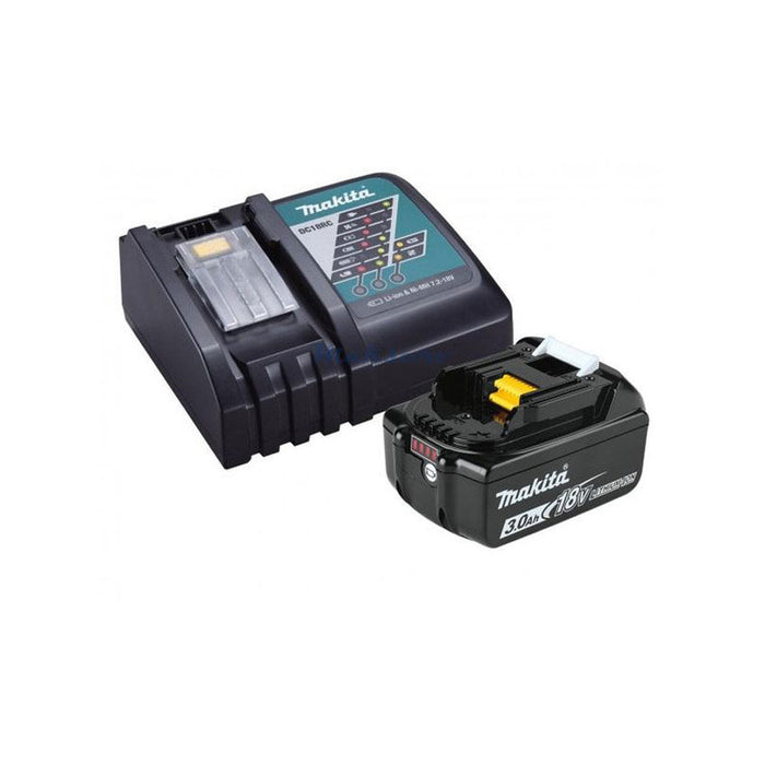 BATTERY AND CHARGER 18 V 3 AH MAKITA LXT 191A24-4