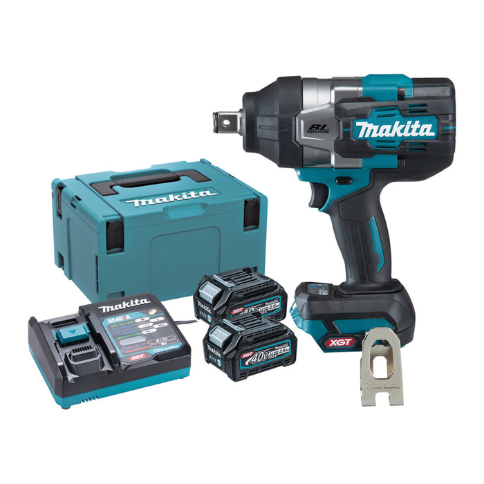 BATTERY BRUSHLESS IMPACT WRENCH MAKITA TW001GD201 40 V, 1800.00 nm, NUMBER OF BATTERIES 2, BATTERY CAPACITY 2.50 Ah, CASE