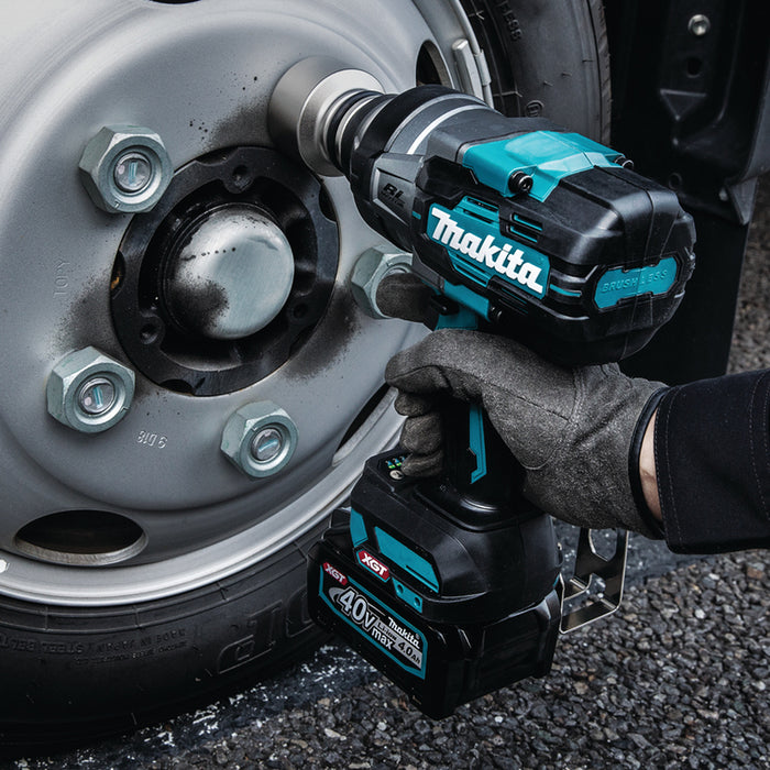 BATTERY BRUSHLESS IMPACT WRENCH MAKITA TW001GD201 40 V, 1800.00 nm, NUMBER OF BATTERIES 2, BATTERY CAPACITY 2.50 Ah, CASE