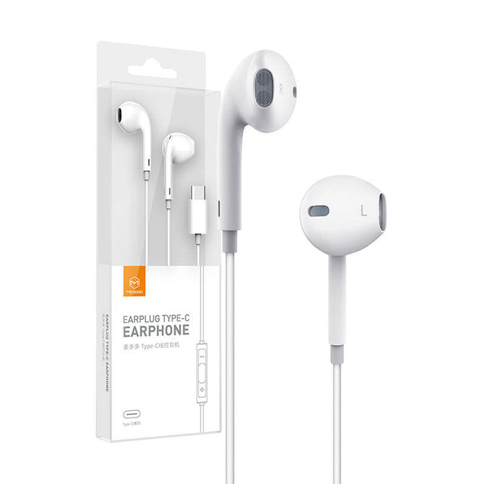 In-ear wired headphones Mcdodo HP-6070 (white)