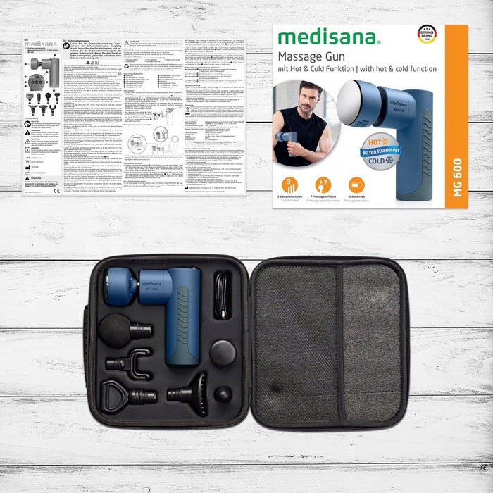 Medisana MG 600 massager Universal Black, Blue