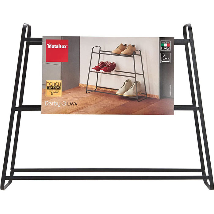 DERBY 3 METALTEX SHOE RACK