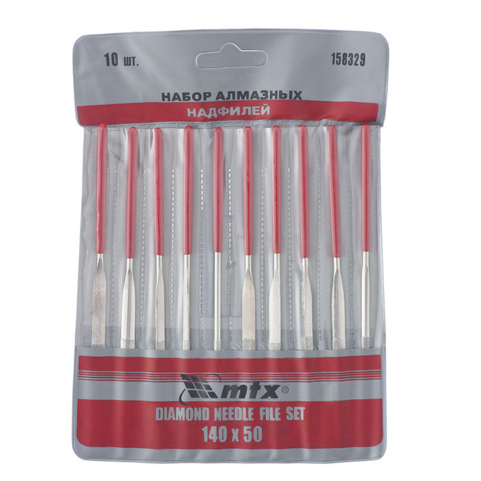 SET OF FILES 140X50X3 MM 10 BR MTX