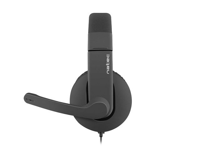 Natec Headset Rhea With Microphpne Black
