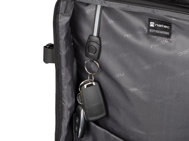 Natec Laptop Backpack Camel Pro 17.3" Black