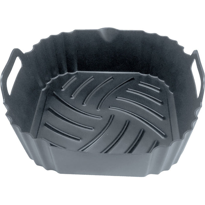 SILICONE BASKET FOR AIR FRYER NERTHUS FIH 1201 GRAY