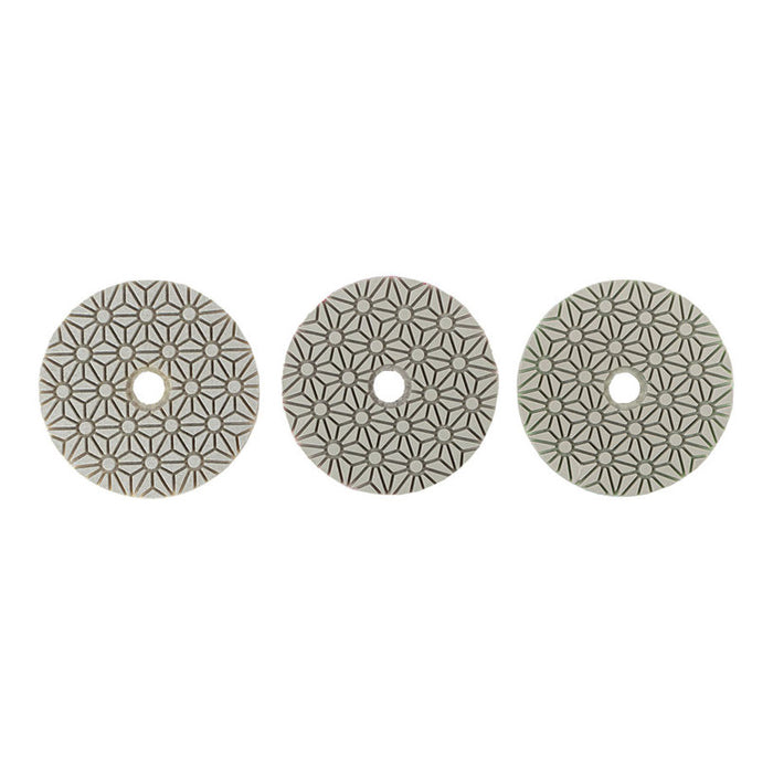 DIAMOND WET POLISHING DISCS SET 3 PCS NEXTOOL SPD-315
