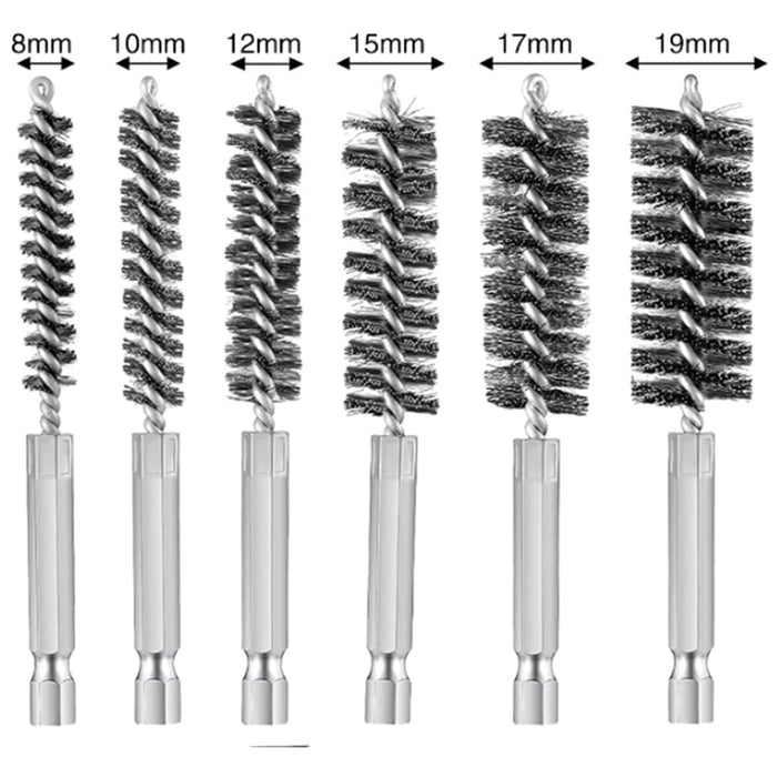 STAINLESS STEEL BRUSH SET 6 PCS NEXTOOL SBG-606