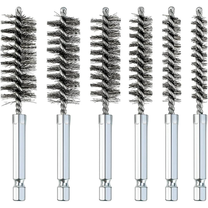 STAINLESS STEEL BRUSH SET 6 PCS NEXTOOL SBG-606