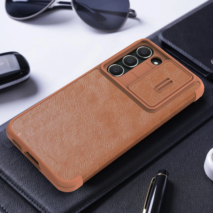 Case Nillkin Qin Leather Pro for SAMSUNG S23+ (black)