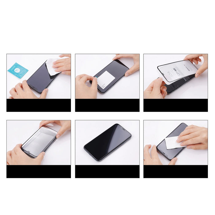 Nillkin CP+PRO ultra-thin tempered glass for the entire screen with a 0.2 mm frame 9H OnePlus Ace black