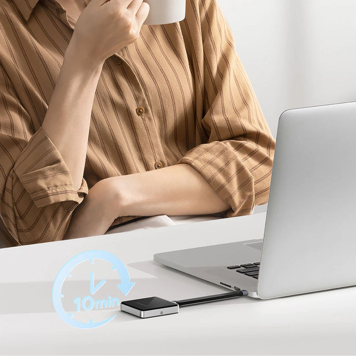 Orico AP30-G2 M.2 NVME Magnetic Disk Drive Bay MagSafe USB-C 3.2 - Black