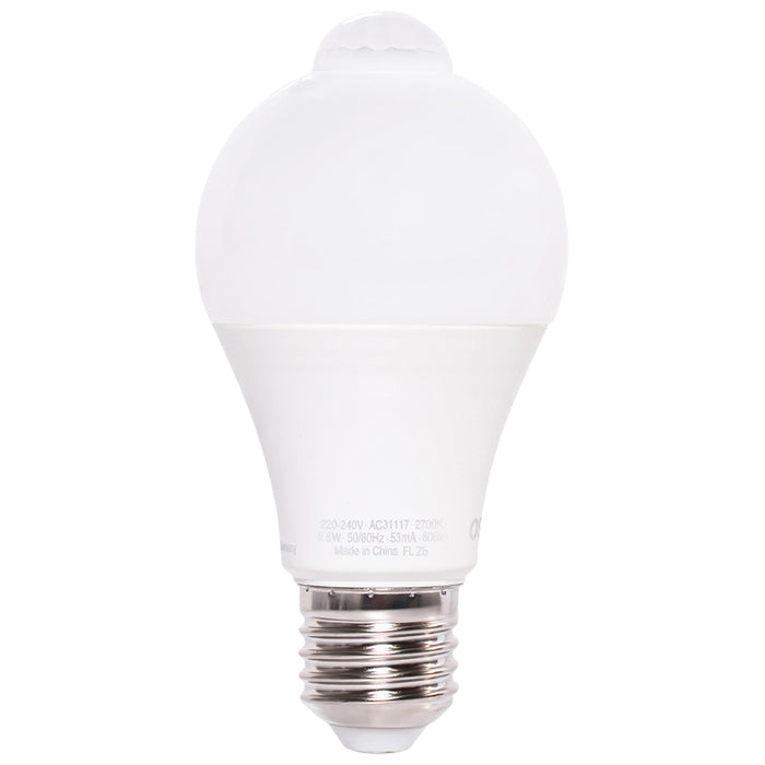 LED BULB WITH SENSOR E27 9W OSRAM