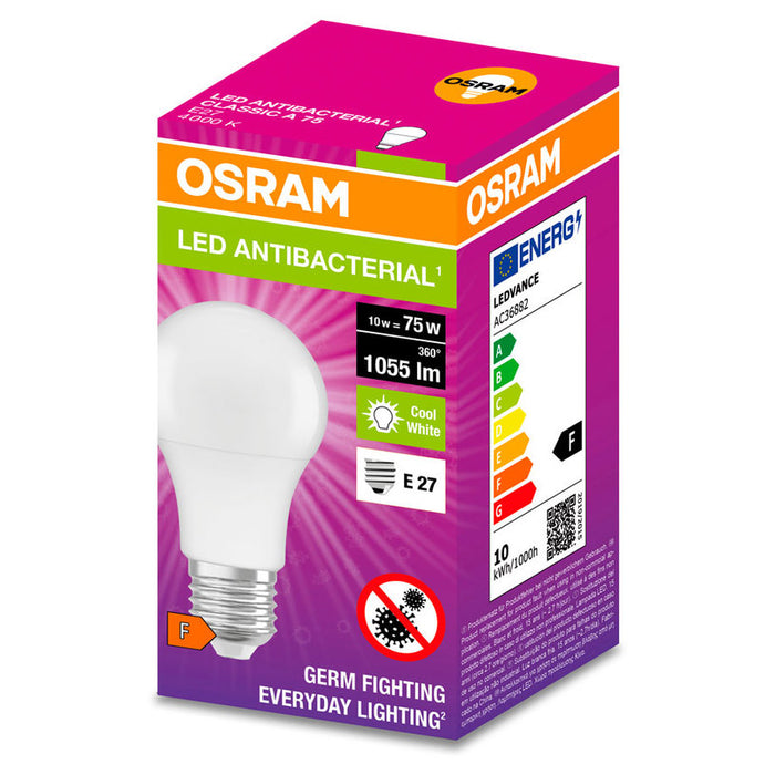 LED ANTIBACTERIAL BULB 1055LM 4000K E27 OSRAM