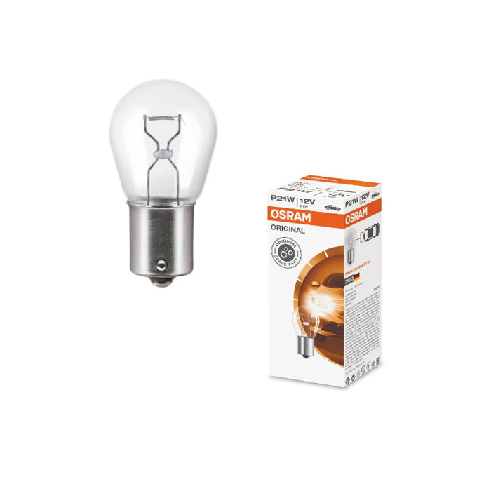 CAR LAMP 7506 P21W 12V BA15s UNPACKED OSRAM