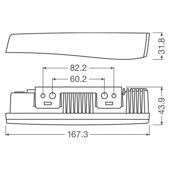 LED DAYTIME LIGHT FOR CARS LEDDRL 102 CL 12V OSRAM