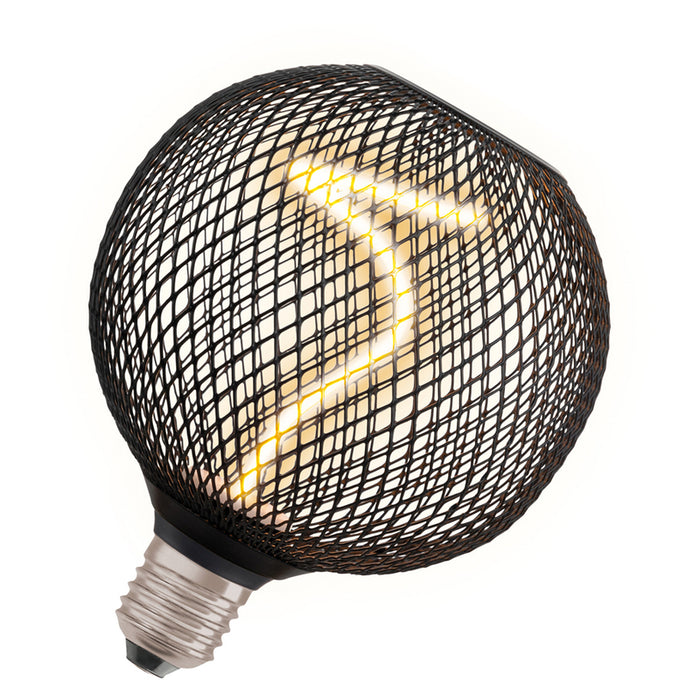 LED BULB E27 3.5W 1800K 130LM FILAMENT BLACK OSRAM