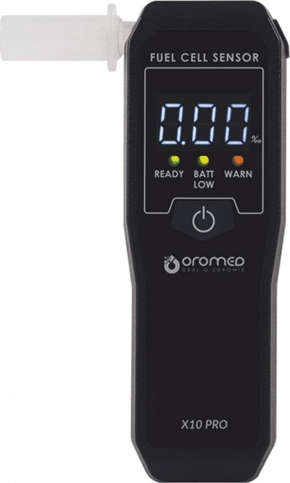 Oromed ALK_ORO-X10 PRO alcohol tester 0 - 4% 0.05% Black