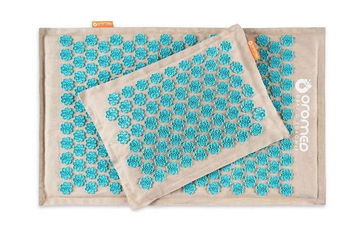 ORO-HEALTH acupressure mat, colour grey