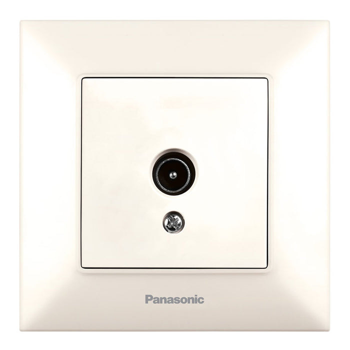 SOCKET TV 12DB CREAM PANASONIC Arkedia Slim