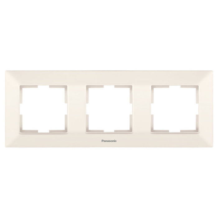 FRAME TRIPLE HORIZONTAL CREAM PANASONIC Arkedia Slim